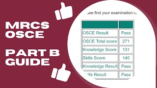 MRCS Part B Preparation Guide  Score 271 [upl. by Aihseyk]