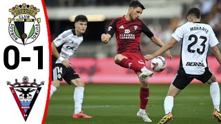 Burgos vs Mirandés 01 Hugo Rincón Goal All Goals and Extended Highlights [upl. by Ursulina297]