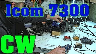 icOm 7300  cW [upl. by Aalst127]