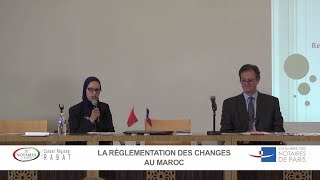 Colloque FranceMaroc 2017  La réglementation des changes au maroc [upl. by Trilly963]