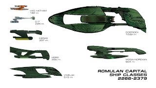 Romulan Capital Ship Classes 22662379 [upl. by Blim]