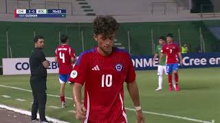 Zidane Yañez 08 vs Bolivia sub15 Sudamericano 061024 [upl. by Dolloff]