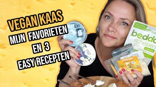 De LEKKERSTE VEGAN KAZEN en 3 super makkelijke plantbased kaas recepten [upl. by Ajuna]