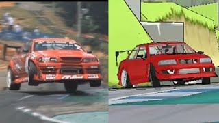 FR Legends  Daigo Saitos Ebisu Jump Drift [upl. by Enelec]