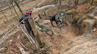 Dyfi bike park triple black [upl. by Gypsy625]