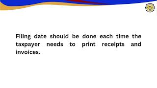 EOPT New BIR FORMS on Application for Authority to print invoices [upl. by Atile]