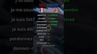 abonnezvous à ma nouvelle page pour apprendre langlais facilement 👆🥰 francaisanglais quiz fle [upl. by Oaoj246]