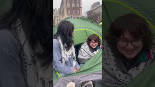 Students in the Columbia University Gaza Solidarity Encampment Suspended [upl. by Archibaldo]