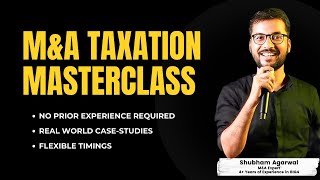 MampA Tax Masterclass Overview   How To Prepare For MampA Tax Interview [upl. by Ardehs]