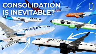 ‘Unsustainable’ Air Canada amp WestJet On Canada’s ‘Inevitable’ Airline Consolidation [upl. by Tnecillim]