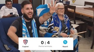 CagliariNapoli 04 Reaction⚽️💙 [upl. by Whipple]