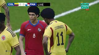 🔴Colombia vs Panamá EN VIVO  Partido de Cuartos de PES 21 Simulation Gameplay [upl. by Irahk782]