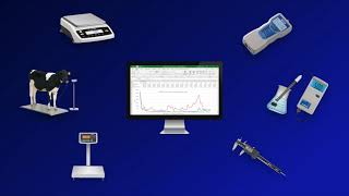 Connecting Scales Balances and Other Devices to PCs [upl. by Ezechiel]