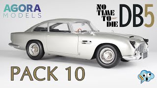 Agora Models 007 Aston Martin DB5 from James Bond No Time To Die 18 scale diecast pack 10 build [upl. by Shyamal]