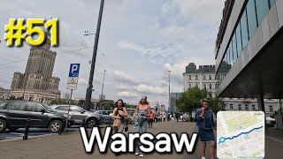 Warsaw Poland Walking tour 4k  JUNE 10  2024  GoPro Hero 11 black [upl. by Eek]