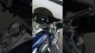 Honda Shadow 750 Fairing amp Bagger conversion before paint [upl. by Cullin]