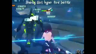 Sharky Girl hyper fire battle duetnightabyss Neowuwa wutheringwaves wutheringwavesgameplay [upl. by Angid676]