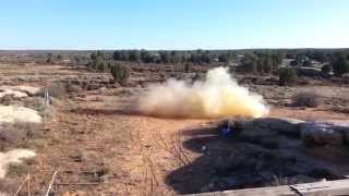 6 pounds of Sonic Boom exploding target [upl. by Nwonknu]