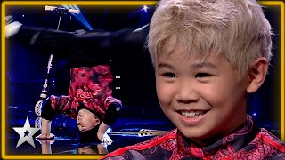 8 Year Old Breakdancer Wins the Golden Buzzer  Kids Got Talent [upl. by Dez]