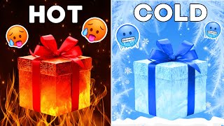 🥵 Hot amp 🥶Cold Gift Showdown Which Will You Choose 🎁 [upl. by Utter]