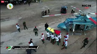 FINAL FAREWELL FOR THE LATE LIEUTENANT COLONEL MICHAEL CHARLES [upl. by Gean]