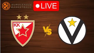 🔴 Live Crvena zvezda vs Virtus Bologna  EuroLeague 20232024  Live Play by Play Scoreboard [upl. by Atinram]