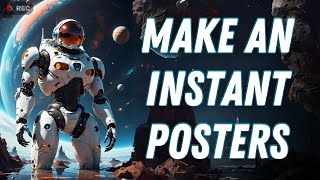 AI Poster Maker Tutorial Create Stunning Posters Without Photoshop [upl. by Lani]