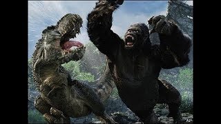 King Kong Vs Dinozor  Ahtapot  Kafatası Sürüngeni [upl. by Birch]