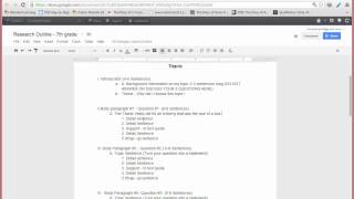 Mini MultiGenre research project Outline [upl. by Franzoni]