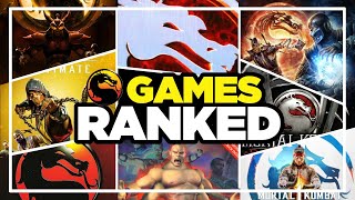 I Played And Ranked EVERY Mortal Kombat Game [upl. by Linis]