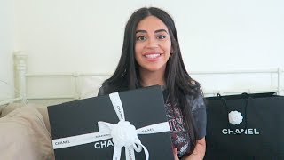 CHANEL BAG UNBOXING  SELMA OMARI VLOG 237 [upl. by Hardej]