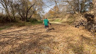 Metal detecting and rock hunting a dry creek bed [upl. by Pettit]