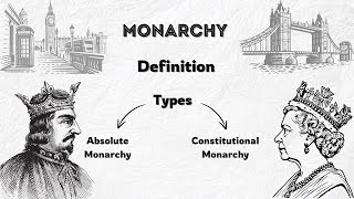 Monarchy and its Types  Constitutional Monarchy and Absolute Monarchy [upl. by Airotel]