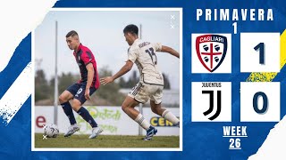 CAGLIARI U19 10 JUVENTUS U19  Campionato Primavera 1 20232024 Week 26  Highlights  16032024 [upl. by Manouch]