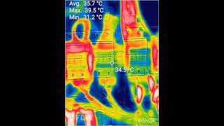 thermal test of solar inverter and db box [upl. by Batholomew751]