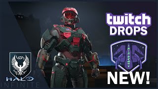 A NEW SET of Item Drops  Twitch Drops  Halo Infinite [upl. by Etz]