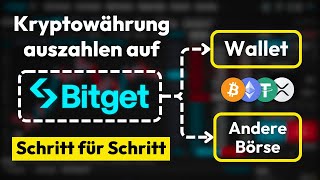 Krypto auszahlen auf Bitget Tutorial ✅ Krypto Auszahlung Schritt für Schritt Anleitung [upl. by Nevile242]