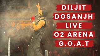 DILJIT DOSANJH  quotGOATquot  LIVE  O2 ARENA  LONDON  5th OCT 2024  diljitdosanjh [upl. by Zenda]