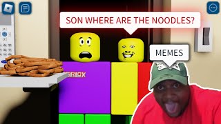 ROBLOX Weird Strict Dad 🎃 FUNNY MOMENTS  DUMB EDITS 1 [upl. by Annoya192]