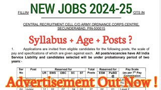 AOC RECRUITMENT 2024  APPLY NOW jobs [upl. by Hew122]