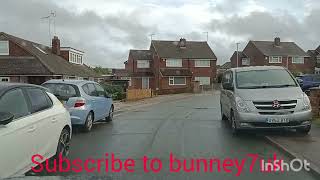 driving in Luton and Houghton Regis in the UK [upl. by Anifad628]