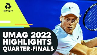 Carlos Alcaraz vs Facundo Bagnis Sinner amp Cecchinato Play  Umag 2022 Highlights QuarterFinals [upl. by Slorac]