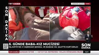 Baba ve küçük kızı 6 günde kurtarıldı [upl. by Thea]