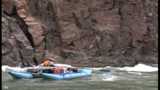 Bedrock Rapid Grand Canyon June09 [upl. by Anilehcim560]