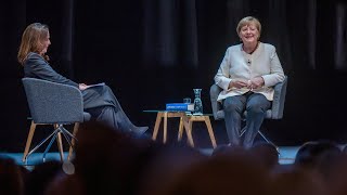 Altkanzlerin Angela Merkel stellt ihre Memoiren vor [upl. by Eidnew]