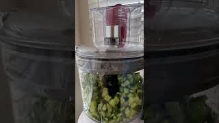 Dice veggies in seconds Use a food processor with dicing kit Kitchenaid food processor here [upl. by Ardnaz]