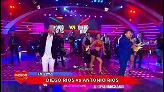 Diego Rios y Antonio Rios en vivo en Pasion de Sabado 24022018 PARTE 1 [upl. by Rihana]