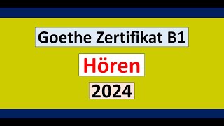 Goethe Zertifikat B1 Hören Modelltest mit Antworten am Ende  Vid  223 [upl. by Hogg]