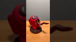 Among Usrealisticimposter amongus clay art sculpture viralvideo sculpture videogames [upl. by Myna]