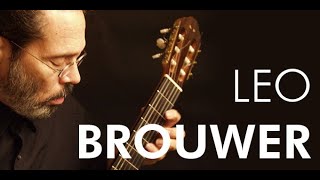 Leo Brouwer Etude No 5 Estudios Sencillos Classical Guitar [upl. by Lombardo507]